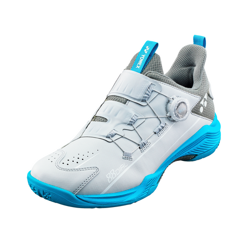 Yonex Power Cushion 88 Dial 2 UNISEX (Turquoise/Grey) Badminton Shoes [CLEARANCE]